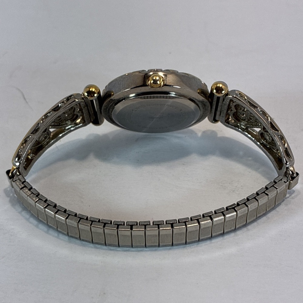 Kathy Ireland Vintage Watch Gold and Silver Tone New Battery Works EUC - Picture 7 of 16